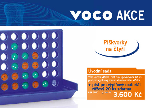 Jarní / letní akce firmy VOCO pro Česko