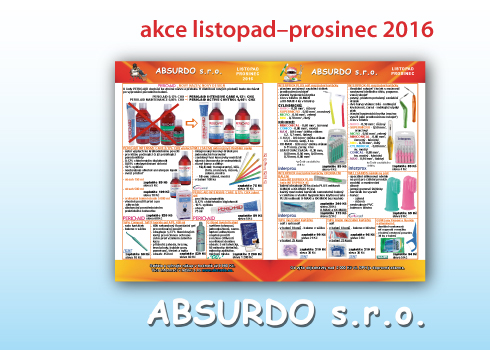 ABSURDO – akční nabídky listopad/prosinec 2016