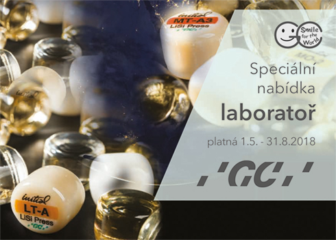 Speciální nabídka pro laboratoře od GC – léto 2018