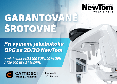 Garantované šrotovné při výměně OPG za 2D/3D NewTom 