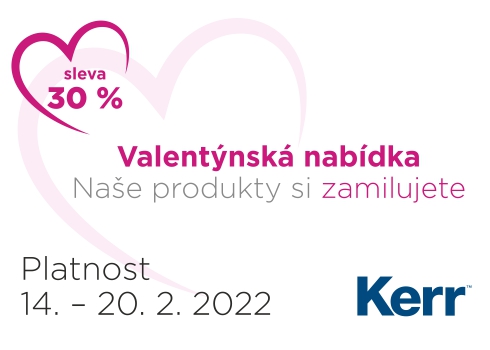 Kerr – Valentýnská nabídka, SLEVA 30 %