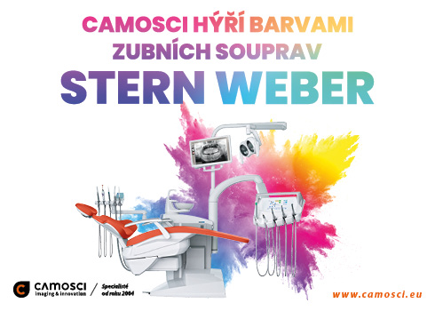 Camosci hýří barvami zubních souprav Stern Weber