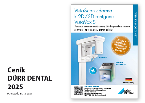Exkluzivní nabídka od Dürr Dental – VistaScan zdarma k 2D/3D rentgenu VistaVox S Exkluzivní nabídka od Dürr Dental – VistaScan zdarma k 2D/3D rentgenu VistaVox S