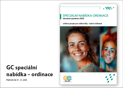 GC – speciální nabídka pro ordinace – Initial LiSi, G-aenial, G-CEM ONE ad.