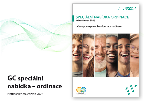 GC – speciální nabídka pro ordinace – G-aenial, G-CEM ONE, D-Light ad.