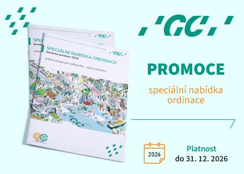 GC – speciální nabídka pro ordinace – G-aenial, G-CEM ONE, D-Light ad.