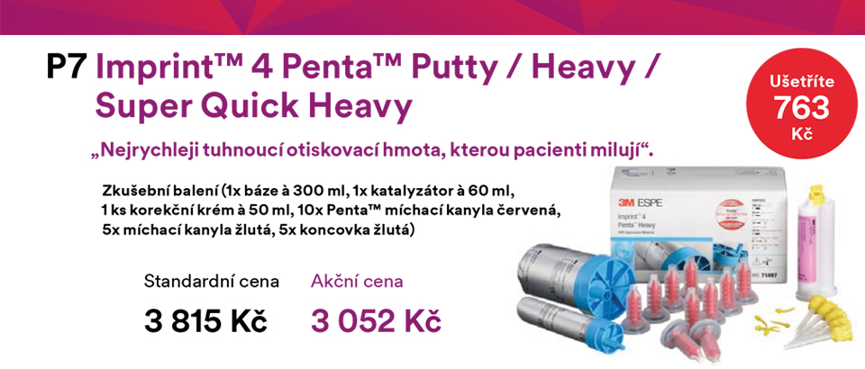 Imprint™ 4 Penta™ Putty / Heavy / Super Quick Heavy
