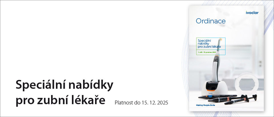 Speciální nabídky pro zubní lékaře – Adhese Universalf, Bluephase, OptraGate 2 ad.