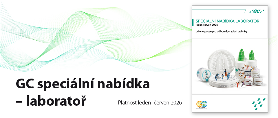 GC – speciální nabídka pro laboratoře – Zirconia Disk, Initial LiSi, Gradia ad.