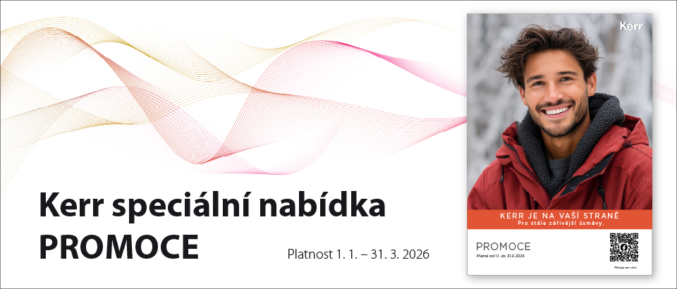 Kerr speciální nabídka – Promoce – OptiShade, Vertise Flow, ZenFlex ad.