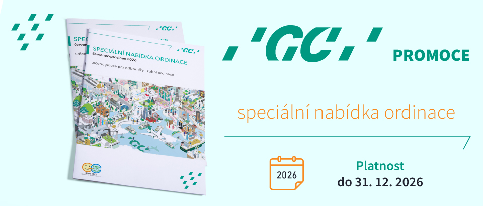 GC – speciální nabídka pro ordinace – G-aenial, G-CEM ONE, D-Light ad.
