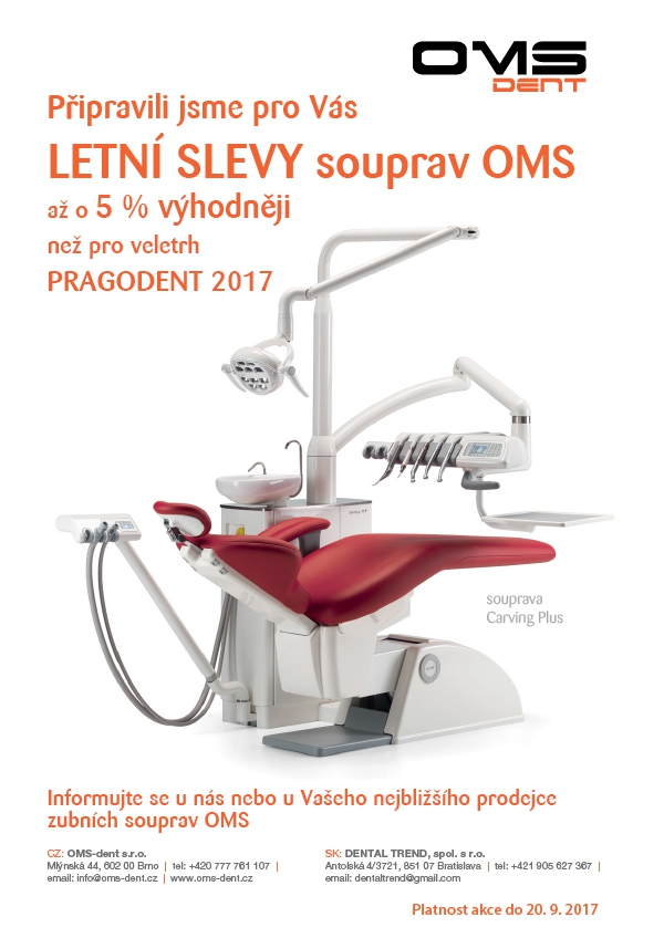 Letní slevy souprav OMS