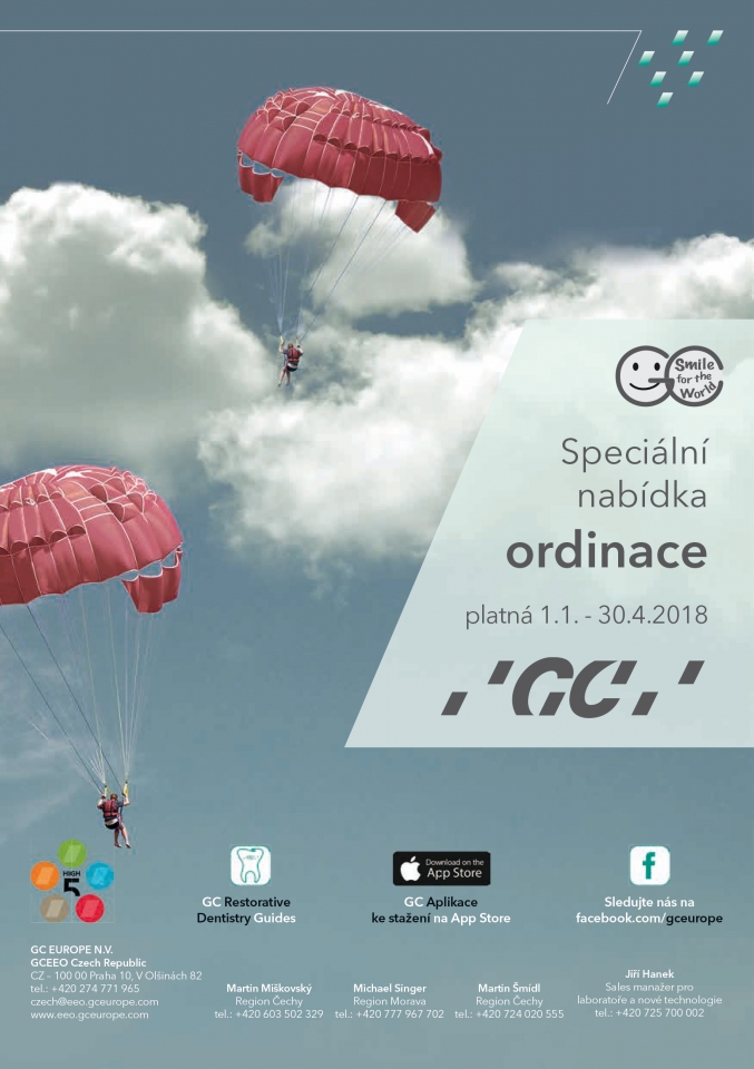 Speciální nabídka pro ordinace od GC – jaro 2018