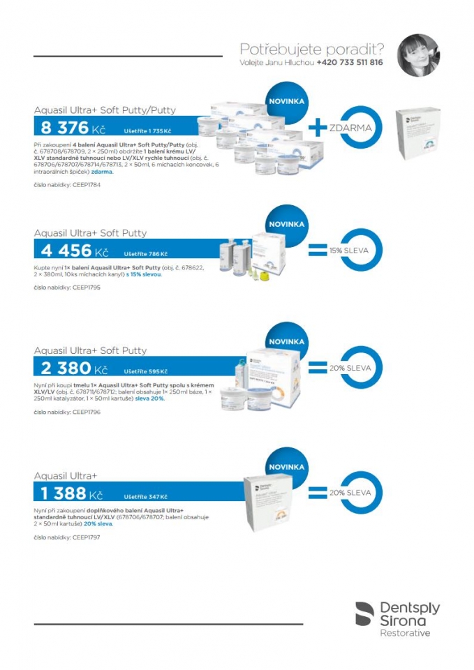 Speciální nabídky - Dentsply Sirona