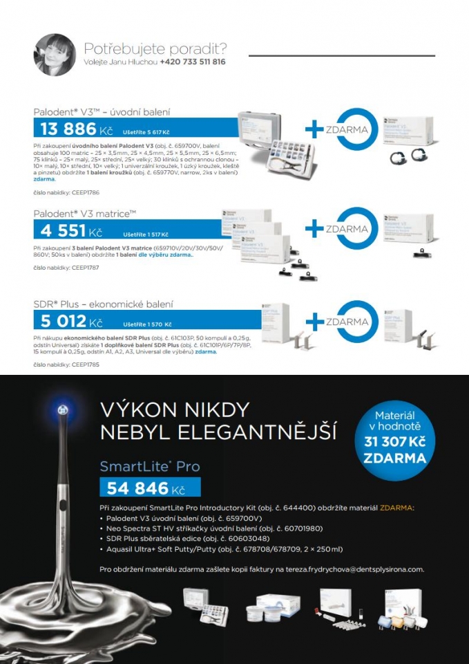 Speciální nabídky - Dentsply Sirona