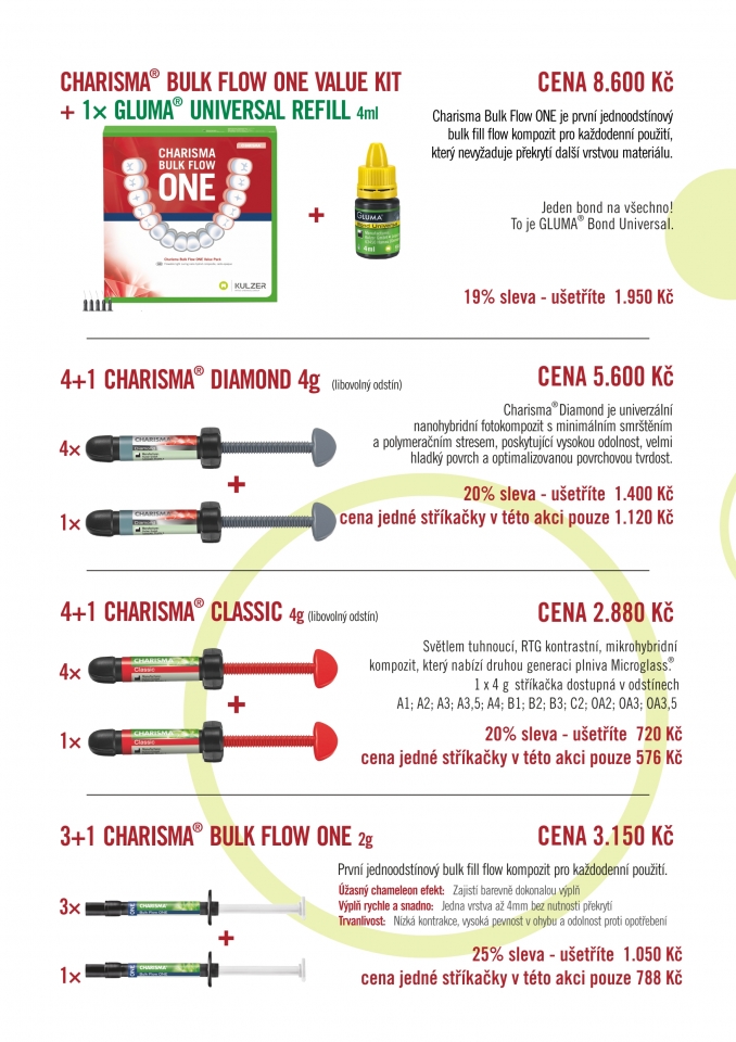 Kulzer: Speciální podzimní nabídka pro ordinace