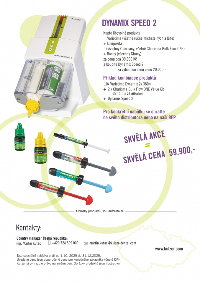 Kulzer: Speciální podzimní nabídka pro ordinace
