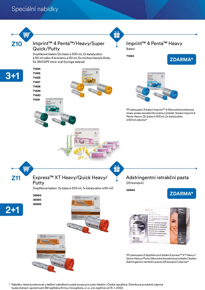 3M – Speciální nabídky 