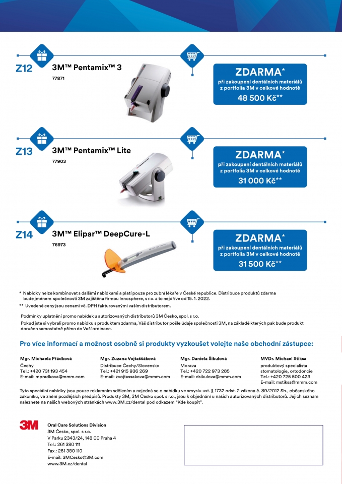 3M – Speciální nabídky 