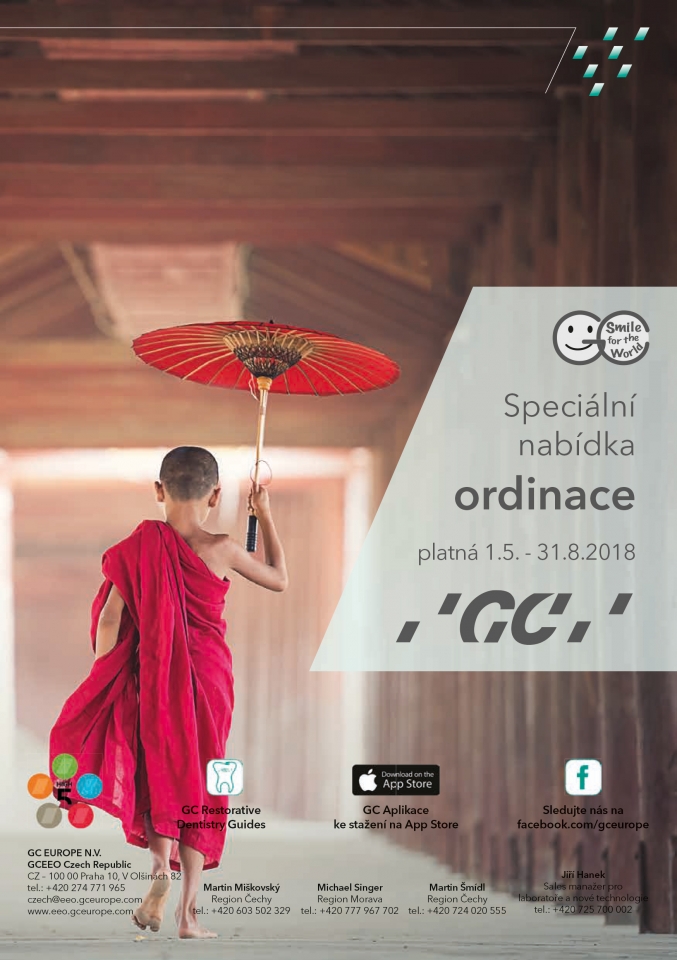 Speciální nabídka pro ordinace od GC – léto 2018