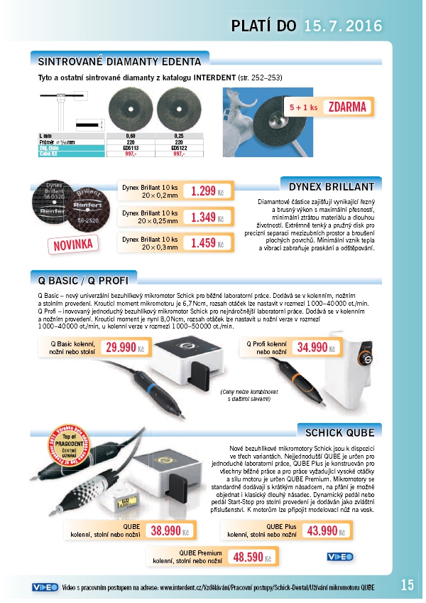 INTERDENT – INTERAKCE LABORATOŘ 1/2016