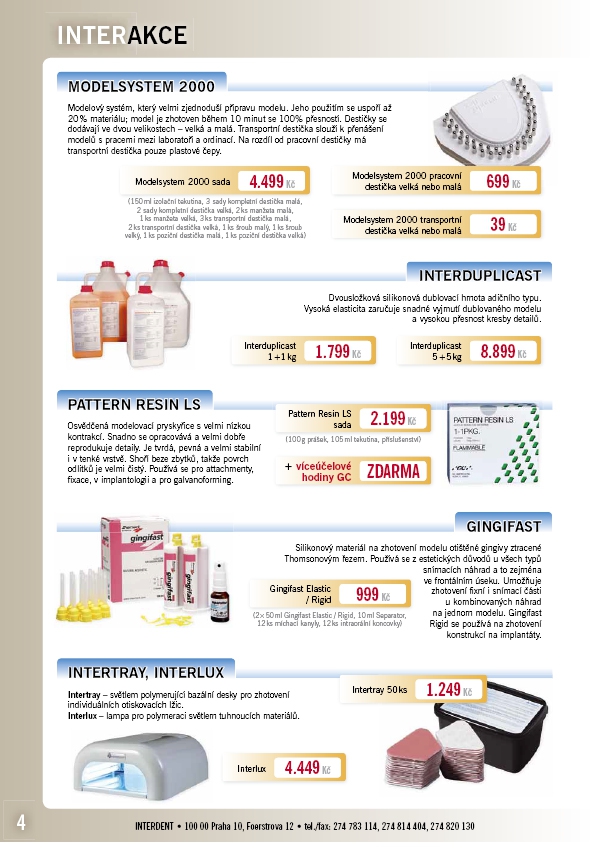 INTERDENT – INTERAKCE LABORATOŘ 2/2016