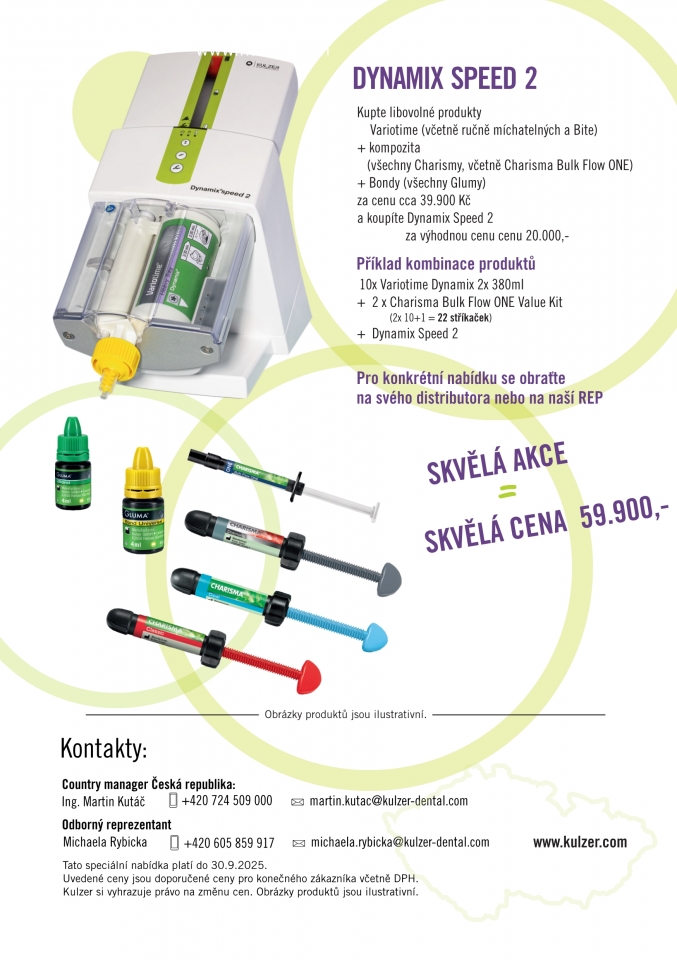 Kulzer: Speciální letní nabídka pro ordinace