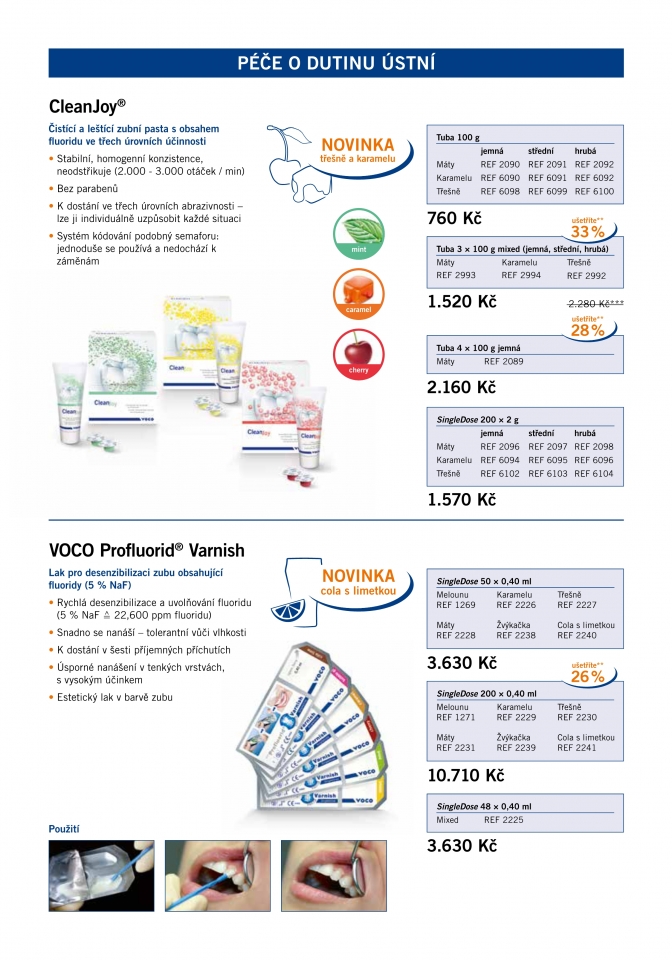 VOCO AKCE - zubní ordinace